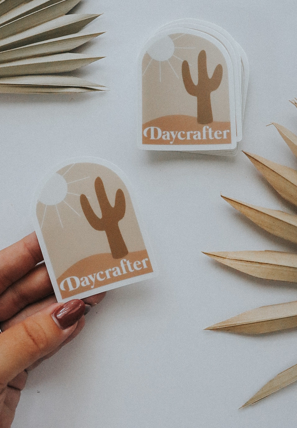 DayCrafter Cactus Sticker
