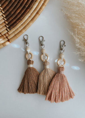 Wood Essential Oil Keychain Diffuser