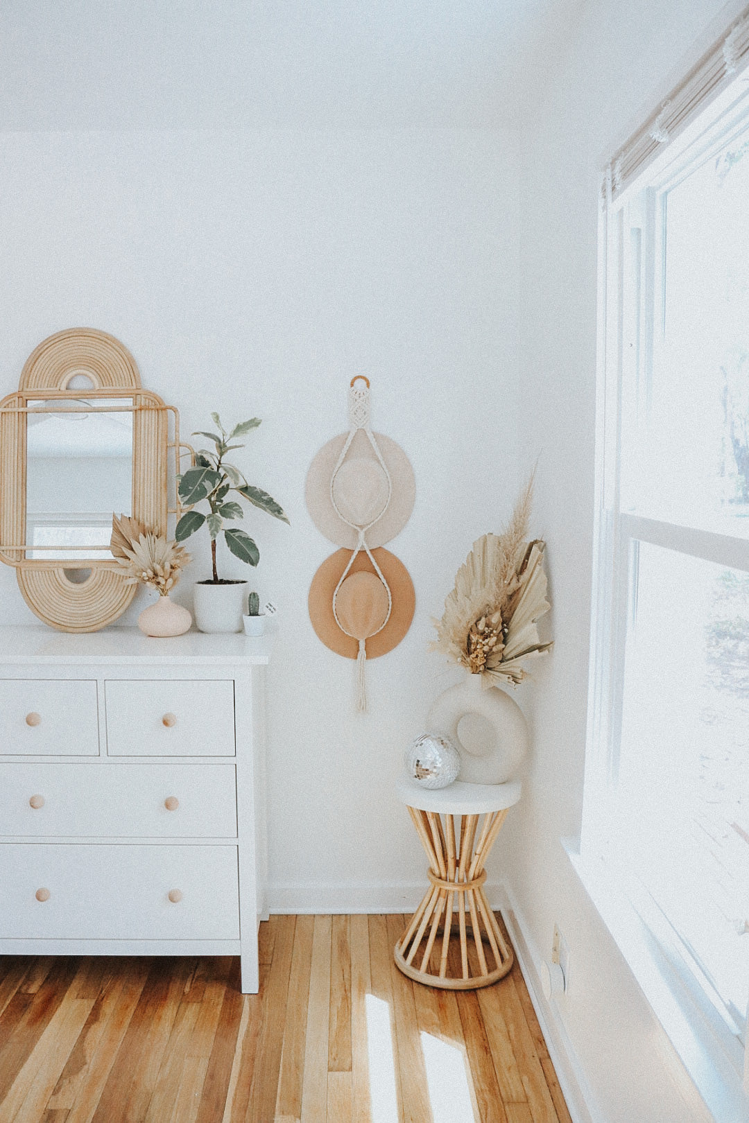 Boho Macrame Hat Hanger