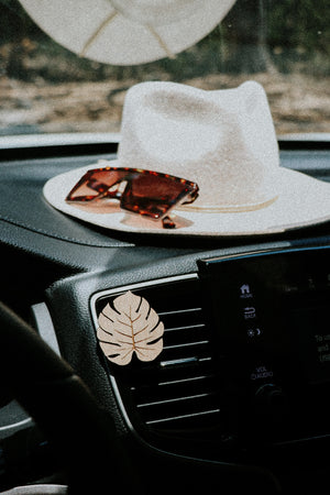 Monstera Leaf Car Air Vent Diffuser