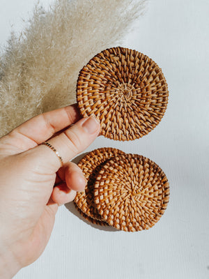 Handmade Rattan Coasters