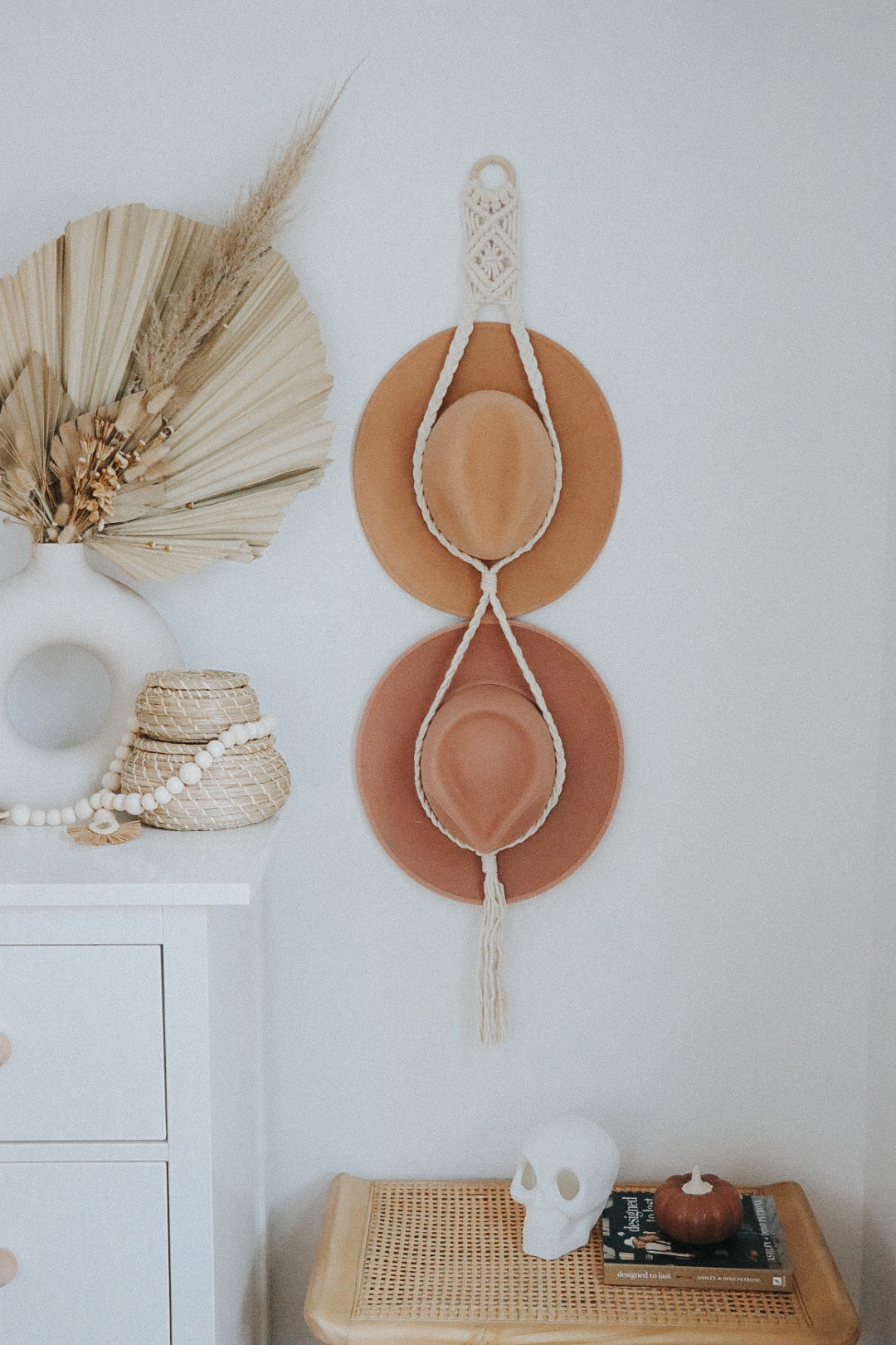 Boho Macrame Hat Hanger