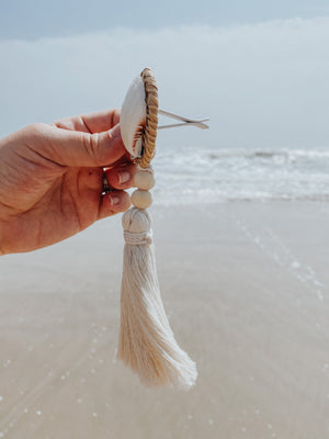 Large Seashell Rattan Air Vent Diffuser