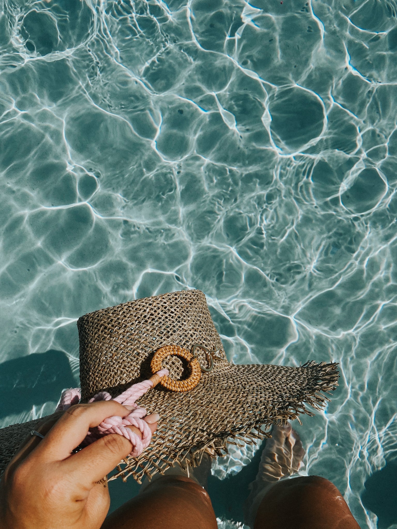 NEW COLORS Rattan Keychain Lanyards